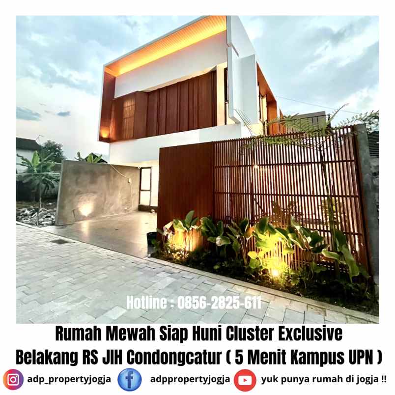 dijual rumah belakang rs jih 5 menit