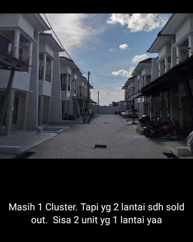 dijual rumah benda baru