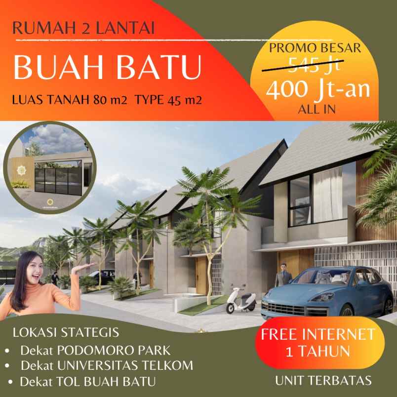 dijual rumah bojongsoang bandung