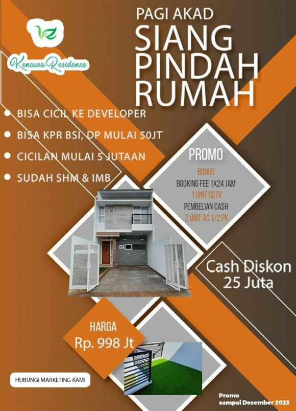 dijual rumah cilodong