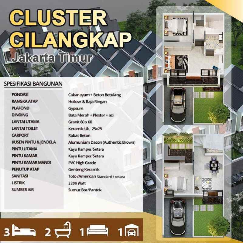 dijual rumah cipayung jakarta timur