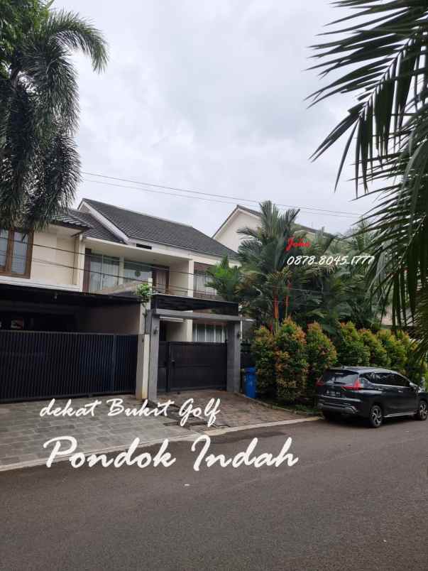 dijual rumah dekat bukit golf