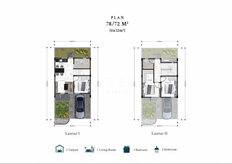 dijual rumah diamond pavilion batam center