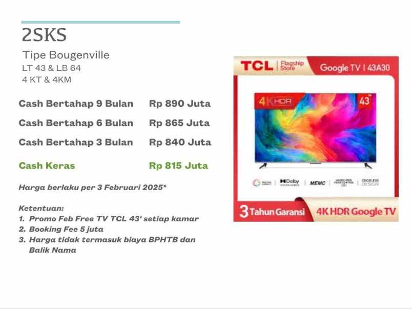 dijual rumah dramaga