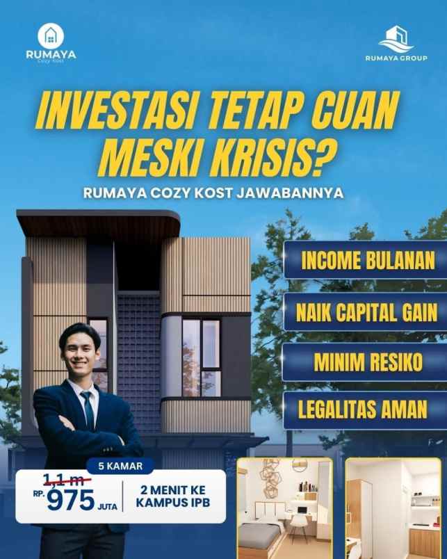 dijual rumah dramaga kampus ipb