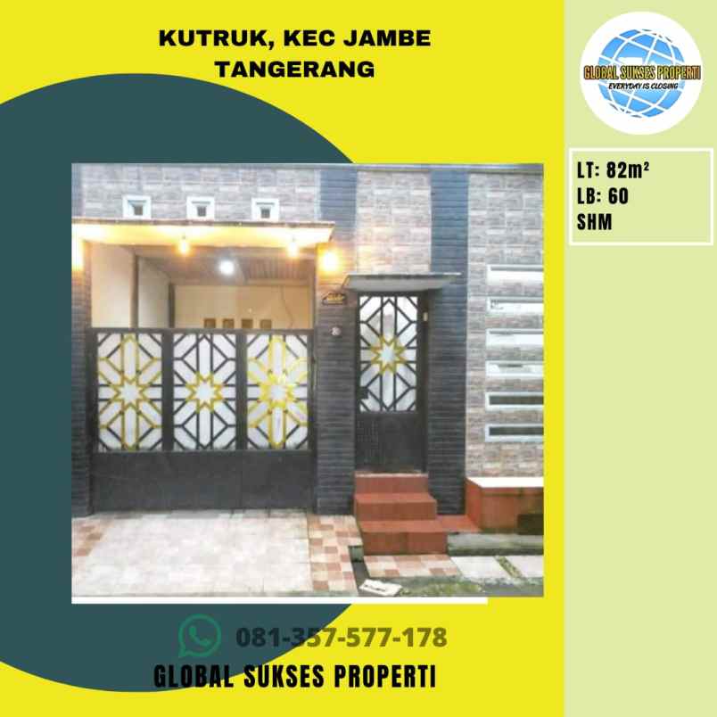 dijual rumah flamboyan garden 1 kec