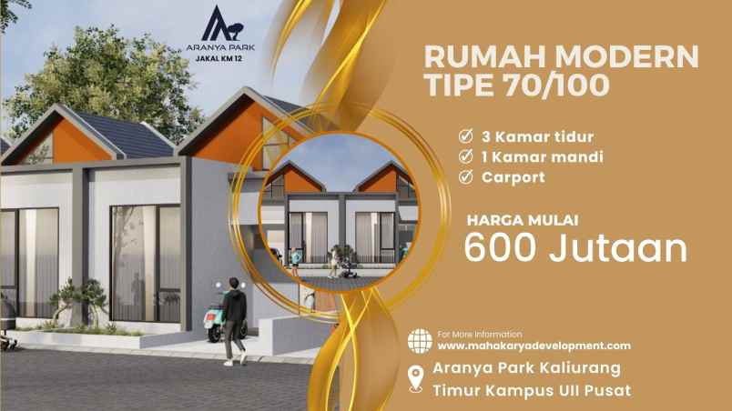 dijual rumah jalan kaliurang km 12