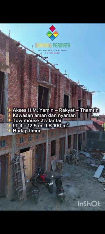 dijual rumah jalan nanggarjati hm yamin