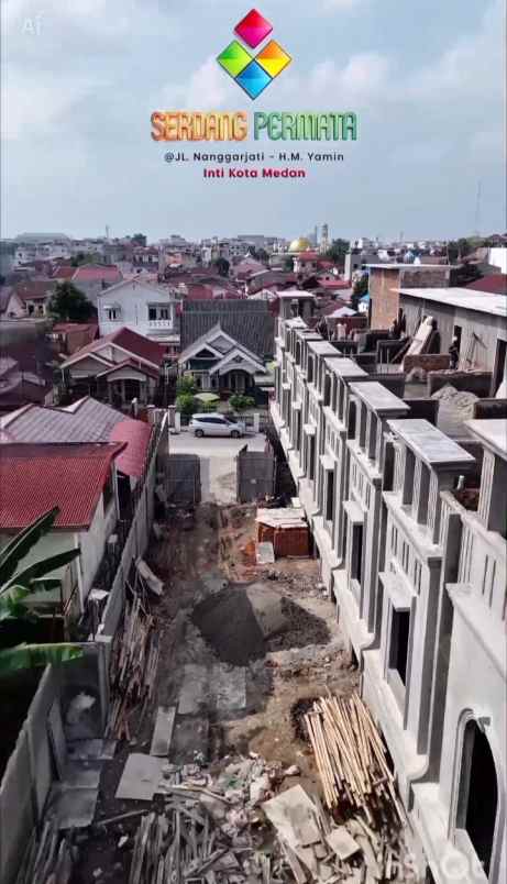 dijual rumah jalan nanggarjati hm yamin