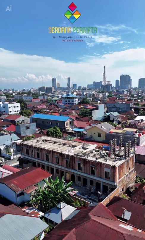 dijual rumah jalan nanggarjati hm yamin