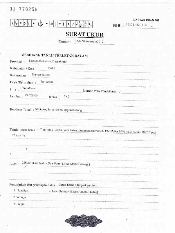 dijual rumah jalan ngumbul raya