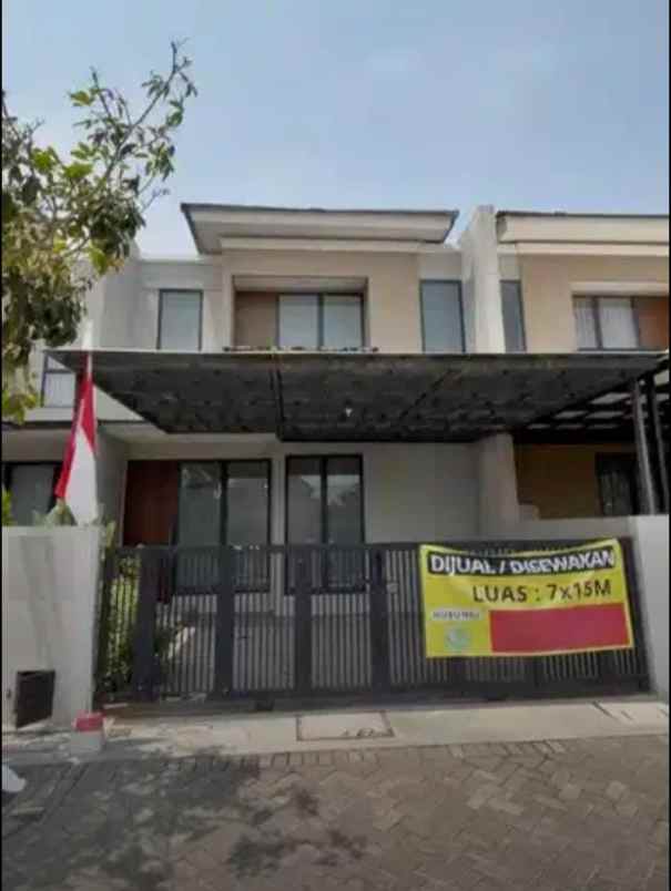 dijual rumah jalan pondok tjandra ruby