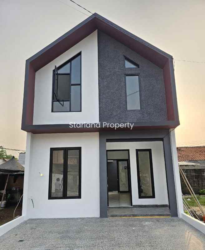 dijual rumah jalan raya bambu apus