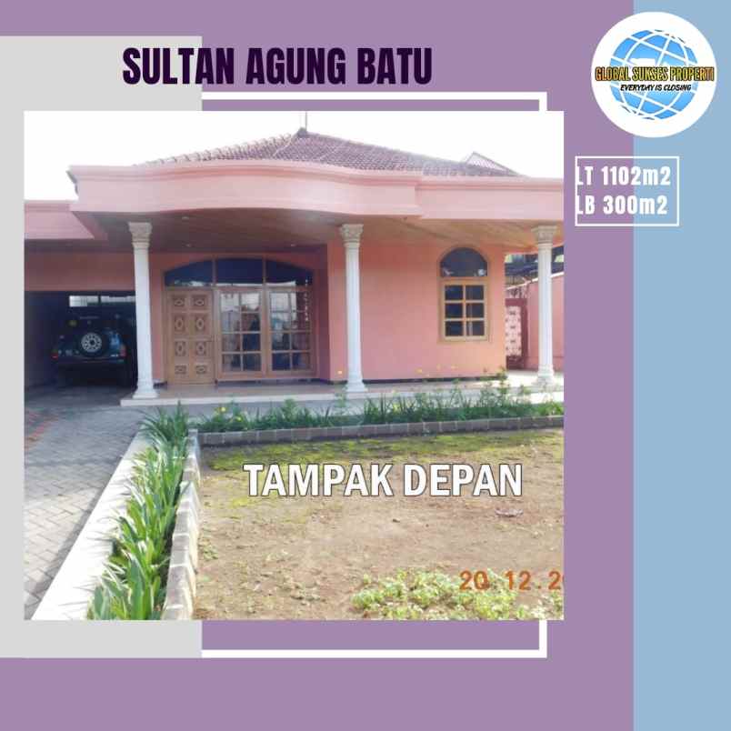 dijual rumah jalan sultan agung