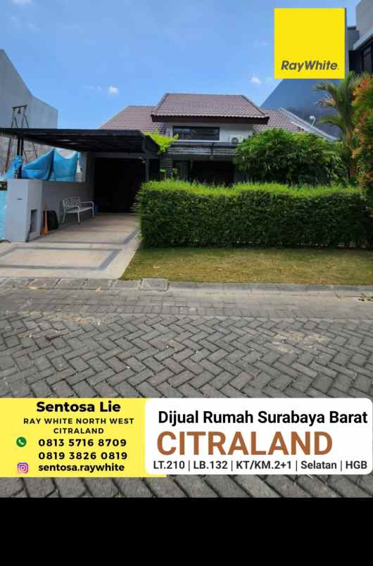 dijual rumah jalan woodland