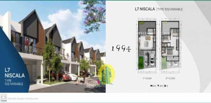 dijual rumah jl jambu