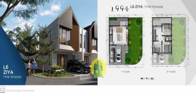 dijual rumah jl jambu