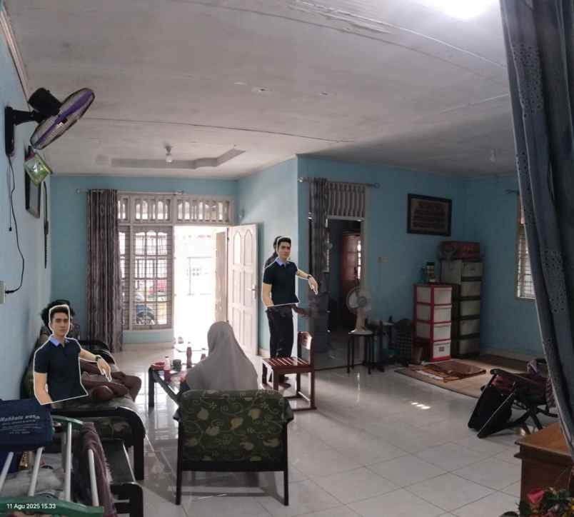 dijual rumah jl karya 1