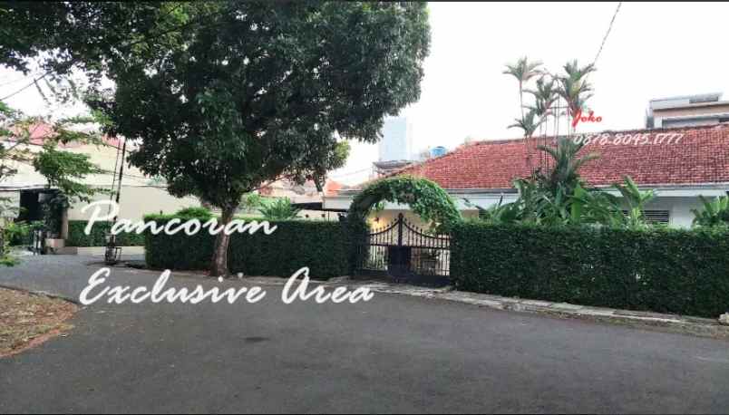 dijual rumah jl pancoran timur