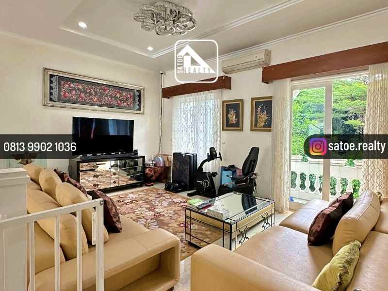 dijual rumah jl sekolah duta pondok