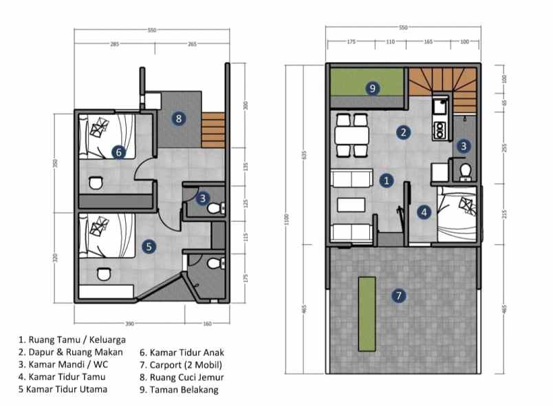 dijual rumah jl setia 1 jatiwaringin