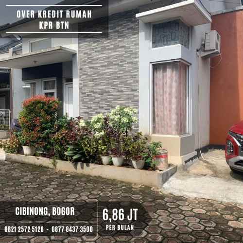 dijual rumah jl tugu bojonggede bogor