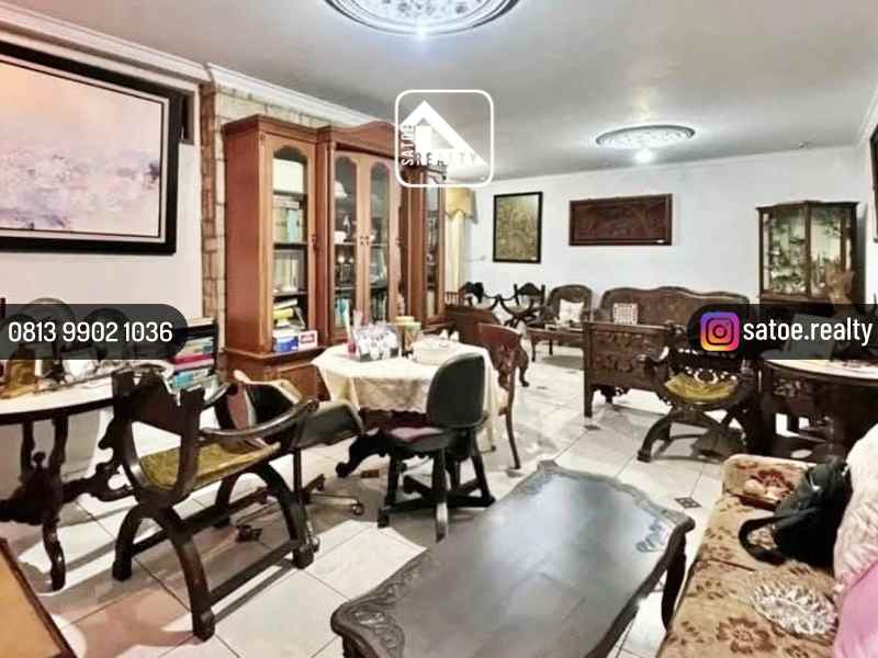 dijual rumah jl widya chandra senayan