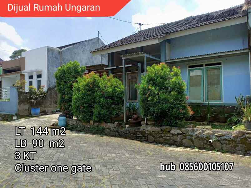 dijual rumah jl yos sudarso ungaran barat