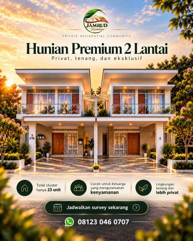 dijual rumah jl yudistira gg pabongan