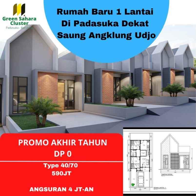 dijual rumah jln padasuka cicaheum