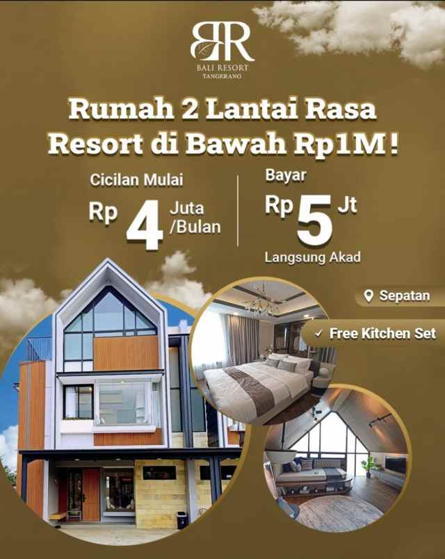 dijual rumah jln raya mauk sepatan