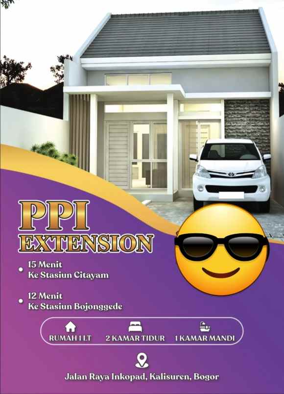 dijual rumah kalisuren