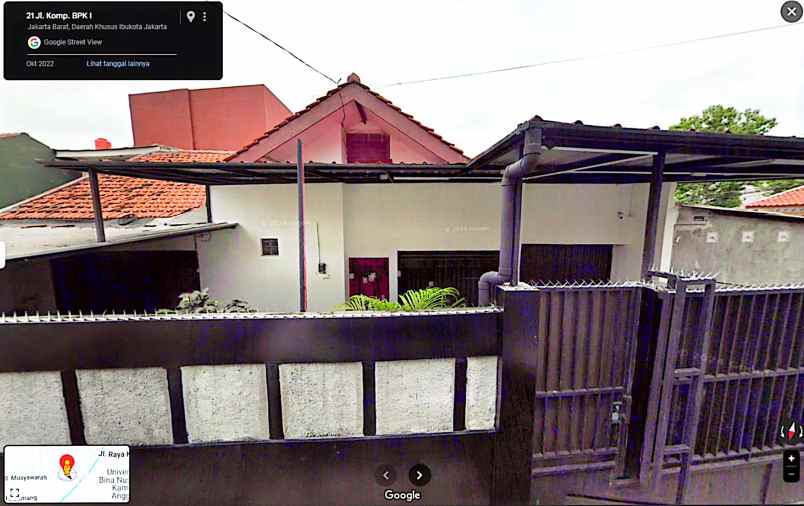dijual rumah kebon jeruk jakbar