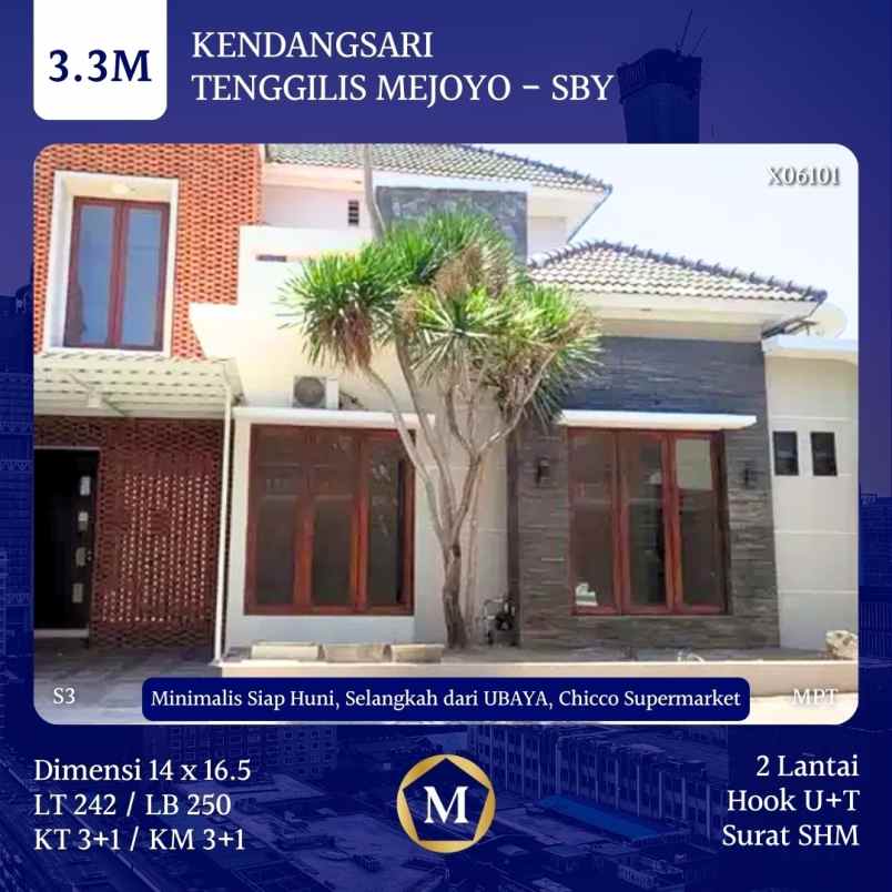 dijual rumah kendangsari