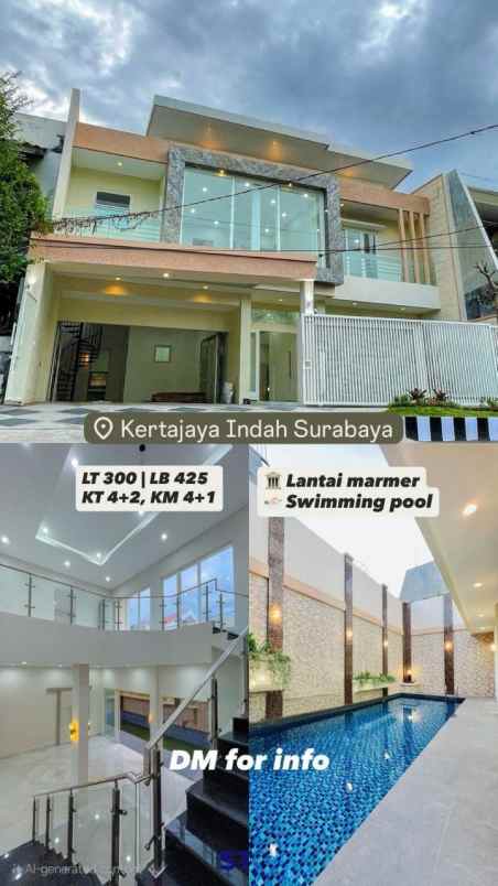 dijual rumah kertajaya indah timur