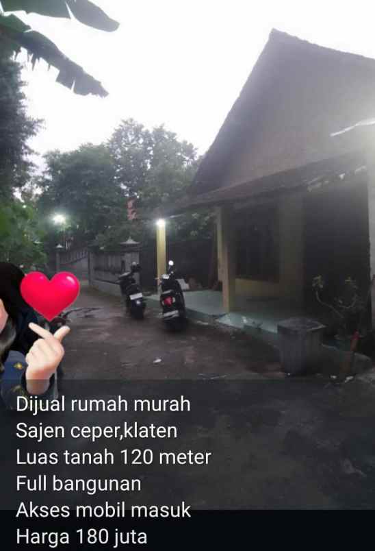 dijual rumah kujon