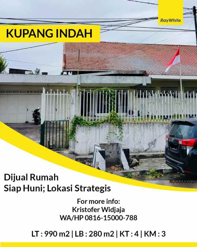 dijual rumah kupang indah surabaya