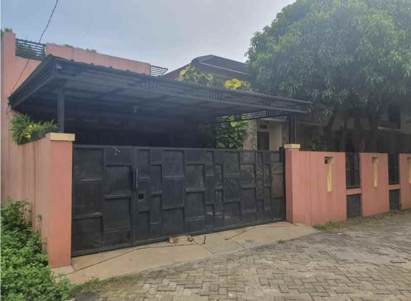 dijual rumah luas gunung putri bogor via lelang