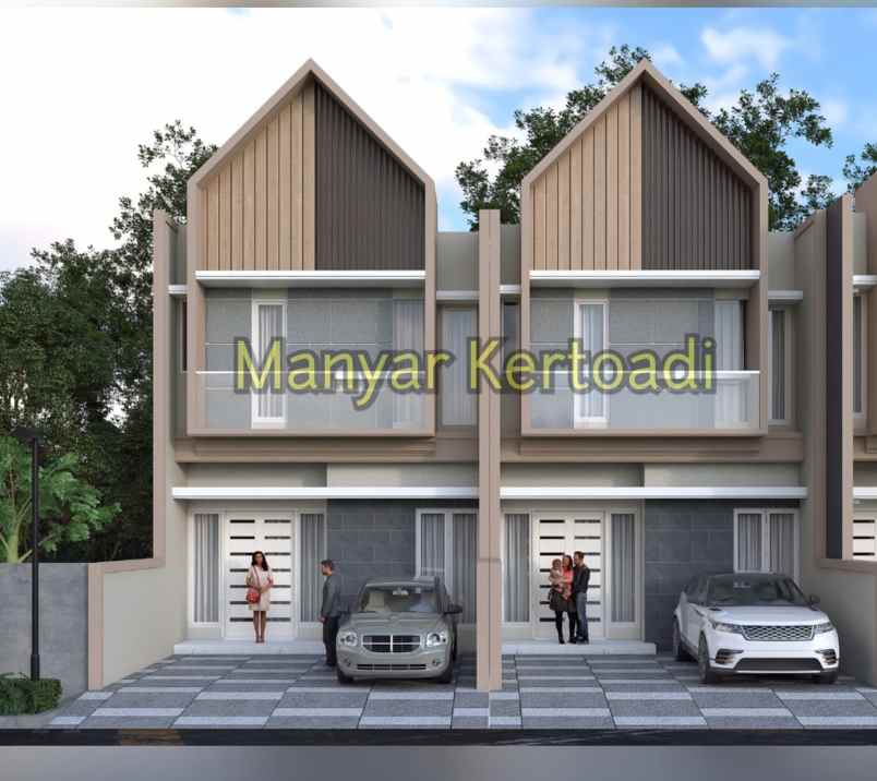 dijual rumah manyar kertoadi