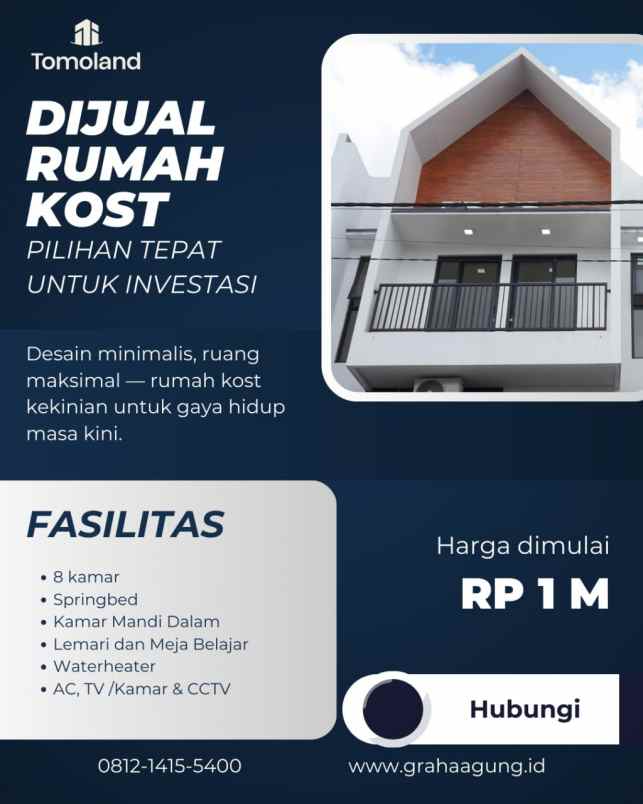 dijual rumah merjosari