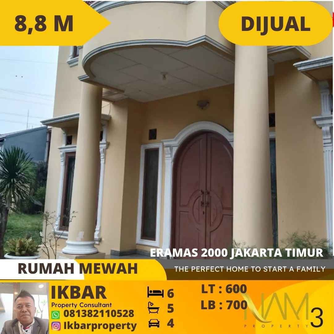 dijual rumah mewah di jakarta timur