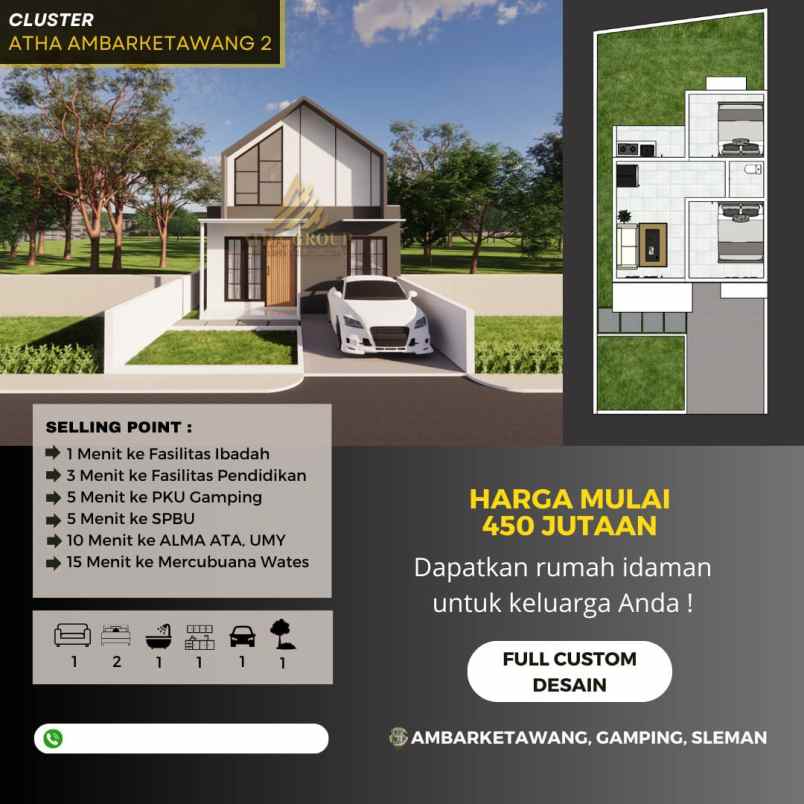 dijual rumah murah di gamping sleman jogja