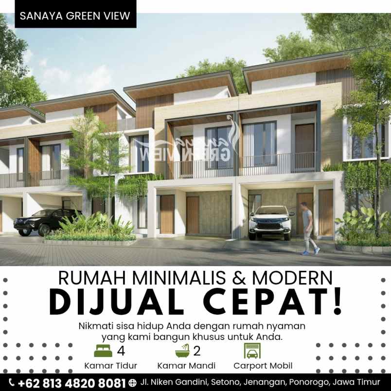 dijual rumah niken gandini setono