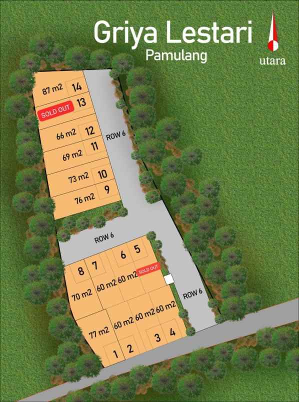 dijual rumah pamulang