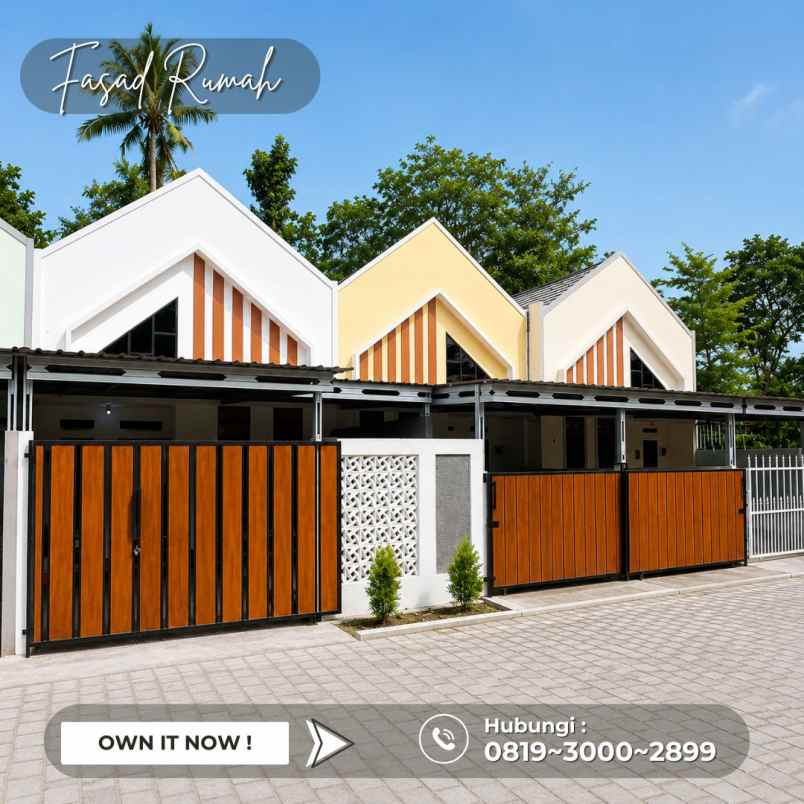 dijual rumah perumakan kkr1 prambanan