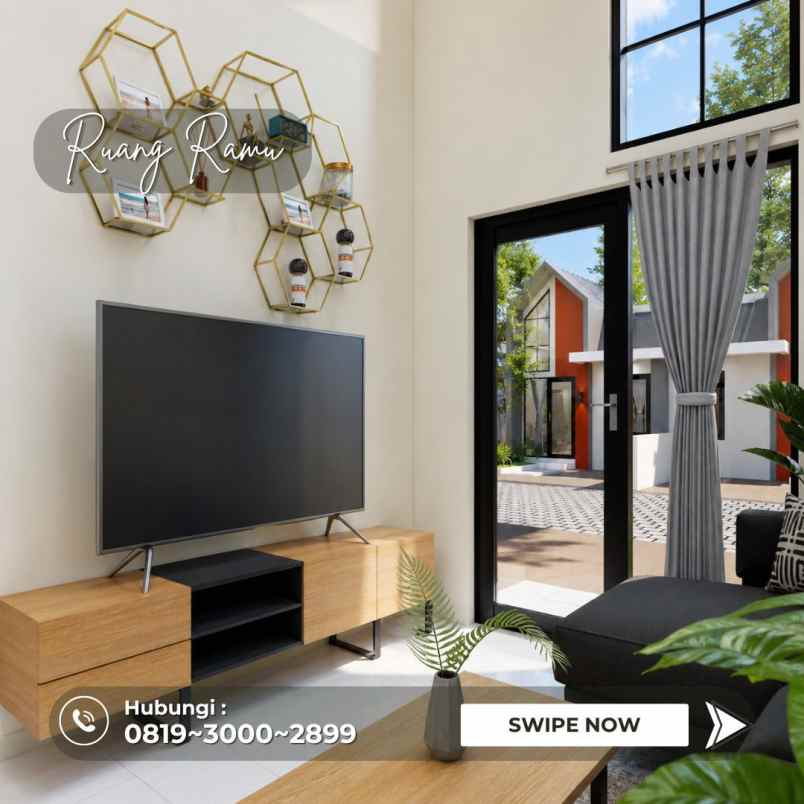 dijual rumah perumakan kkr2 prambanan