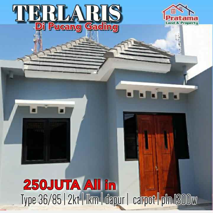 dijual rumah pucanggading