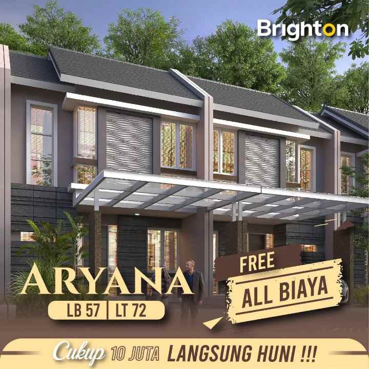 dijual rumah puri safira regency aryana