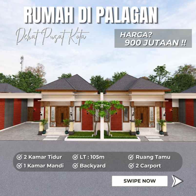dijual rumah rumah palagan ngaklik sleman