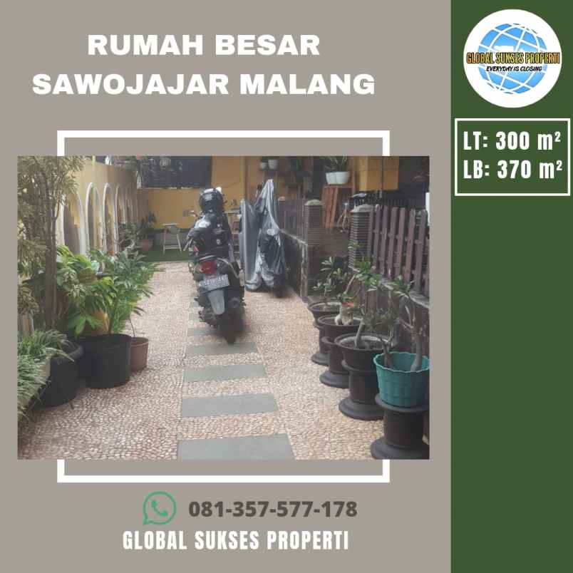 dijual rumah sawojajar